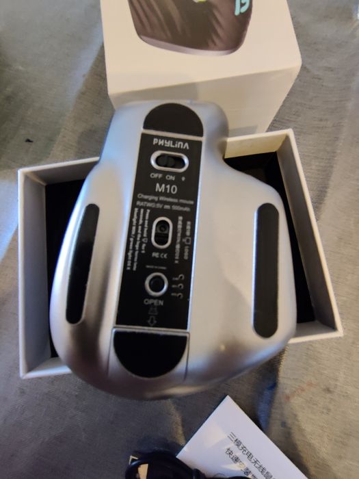 Rato vertical ergonómico RGB