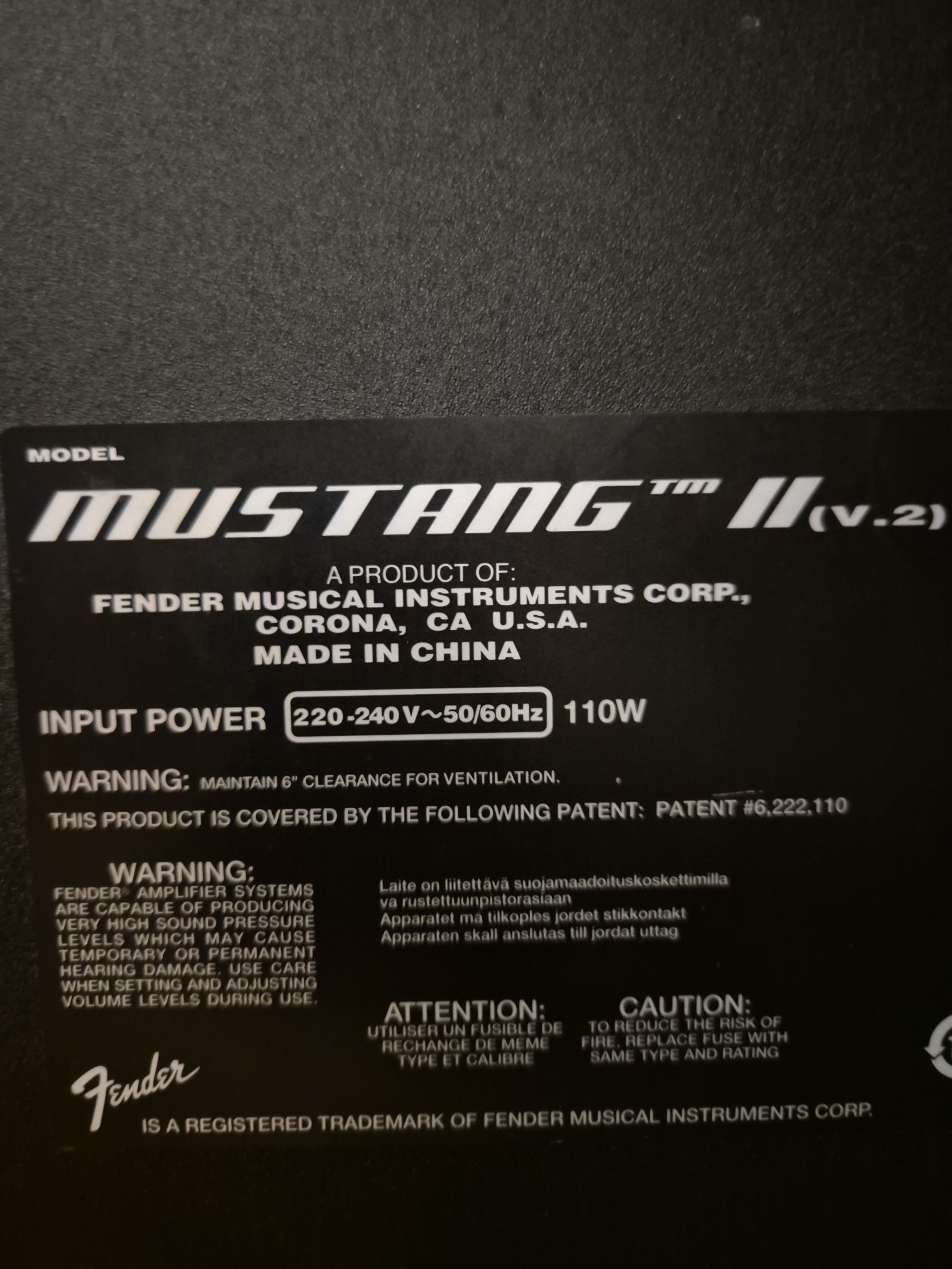 Fender Mustang II (v.2)