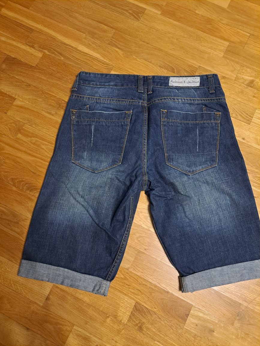 Męskie szorty jeansowe