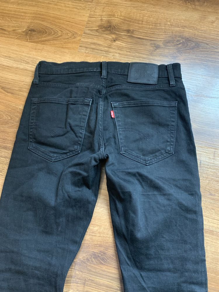 Джинси, штани, брюки чорні Leviʼs W30 L34