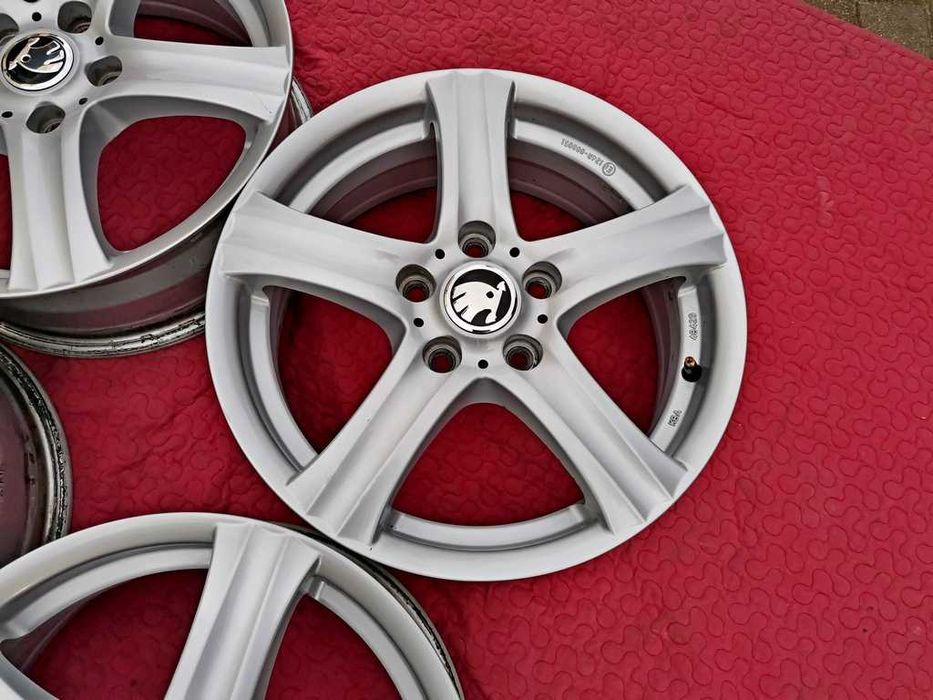 ALUFELGI 16' SKODA OCTAVIA II III Superb Yeti Karoq - ET48 - 5x112
