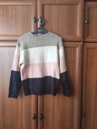 Sweter damski w pasy