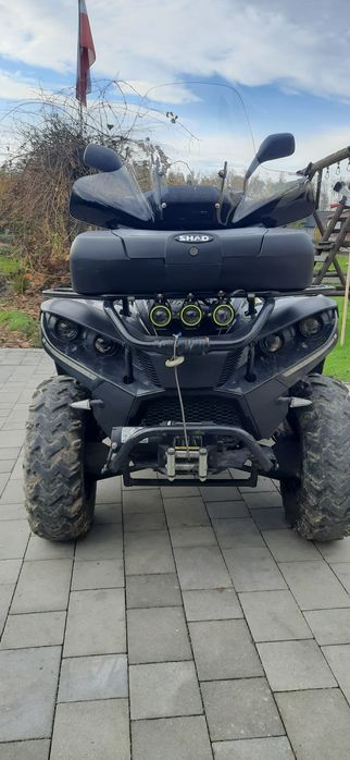 Quad Linhai 300 homologacja + kufey+ pług