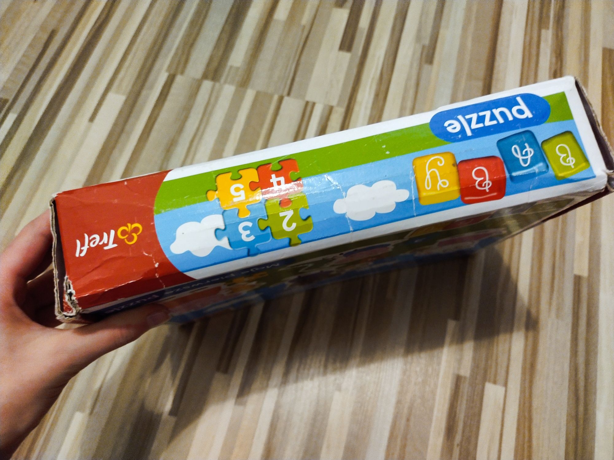 Peppa pig moje pierwsze puzzle. Stan puzzle bardzo dobry