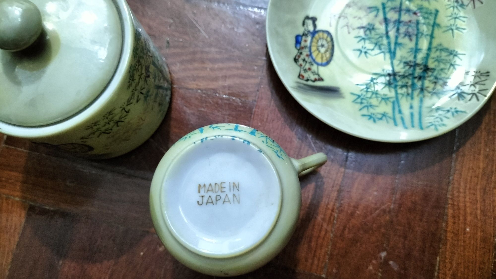 Conjunto de chá japonês