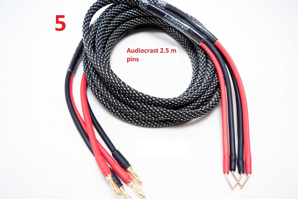 акустические кабели Audiocrast Preffair 2/2,5/3 метра