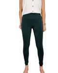 Zielone legginsy sportowe z modelującymi wstawkami XS 34