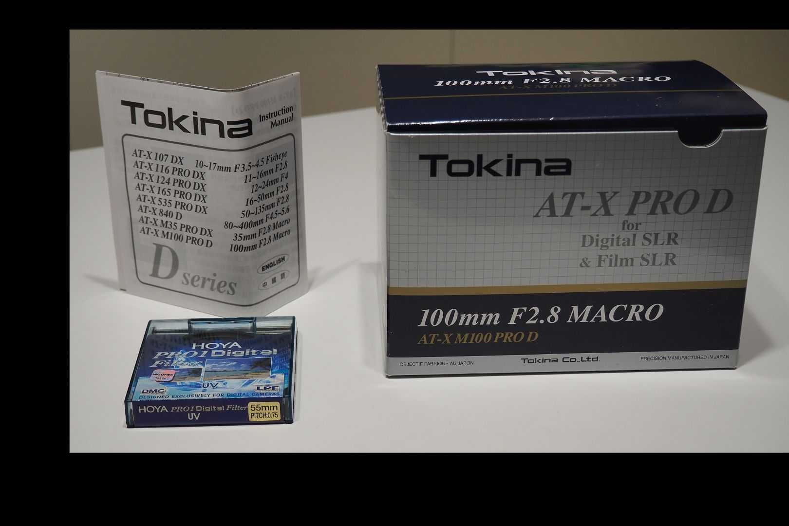 Tokina 100mm F2.8 MACRO AT-X M100 PRO D (Canon EF)