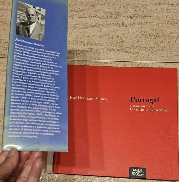 Coleção MOBIL-JOSE HERMANO SARAIVA 100 anos em Portugal - antiguidade