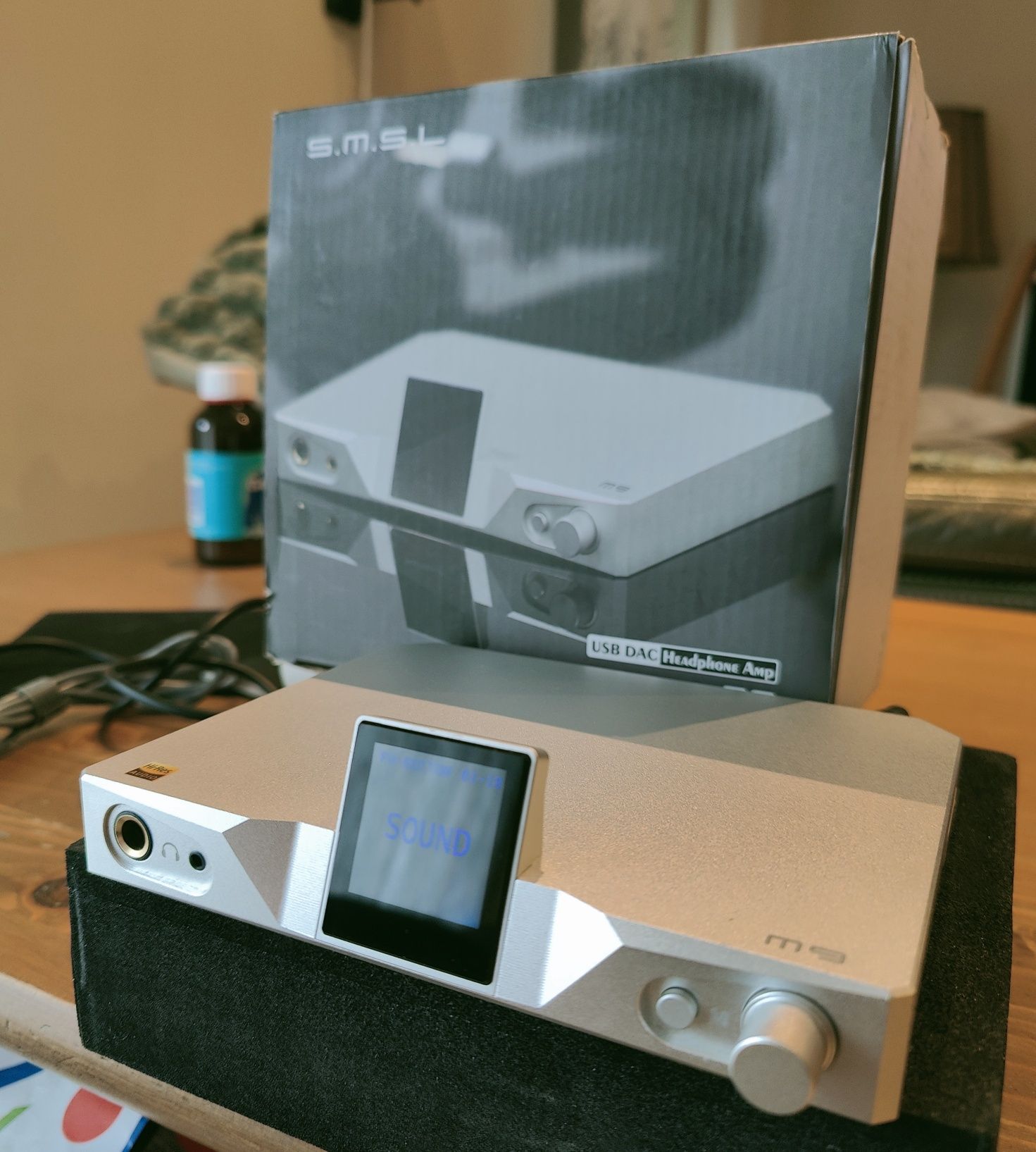 USB Dac wzm. słuchawkowy S.M.S.L M 9 Jak nowy ! Zamiana
