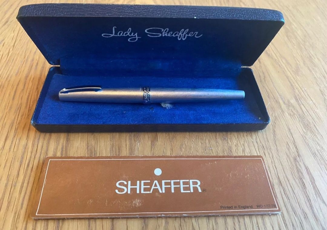 Caneta de aparo antiga Lady Sheaffer