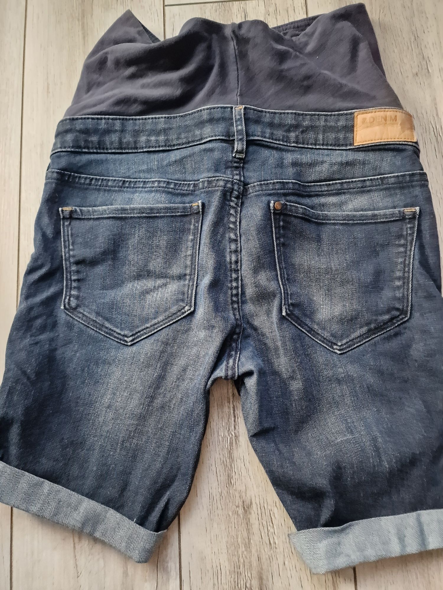 Spodenki ciążowe HM mama H&M jeansowe . R. 38 M