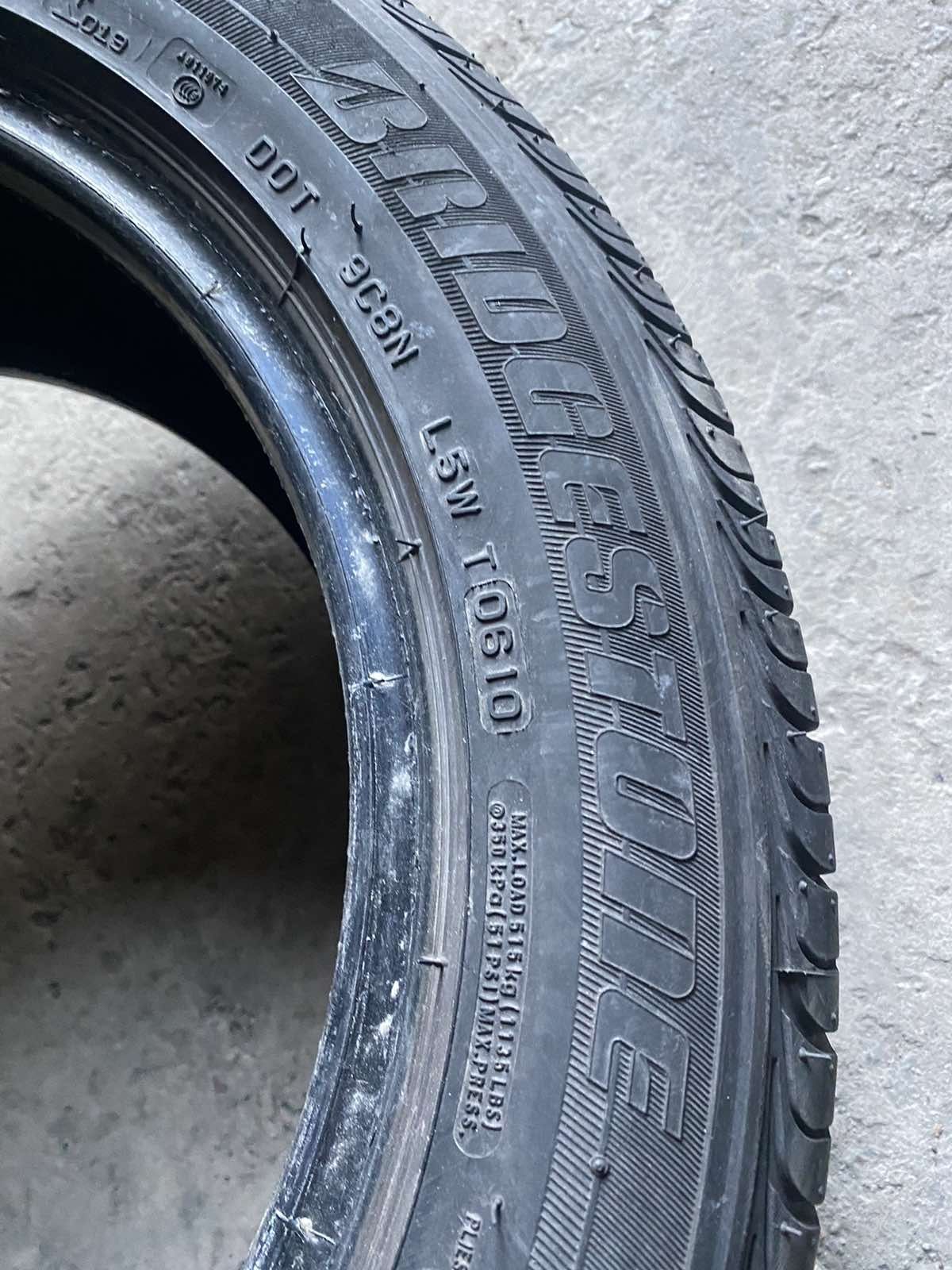 195.55.15 Bridgestone 4шт лето БУ склад шины резина из Европы 55 R15