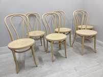 Krzesła drewniane gięte Thonet Fameg a18 szlifowane 40szt