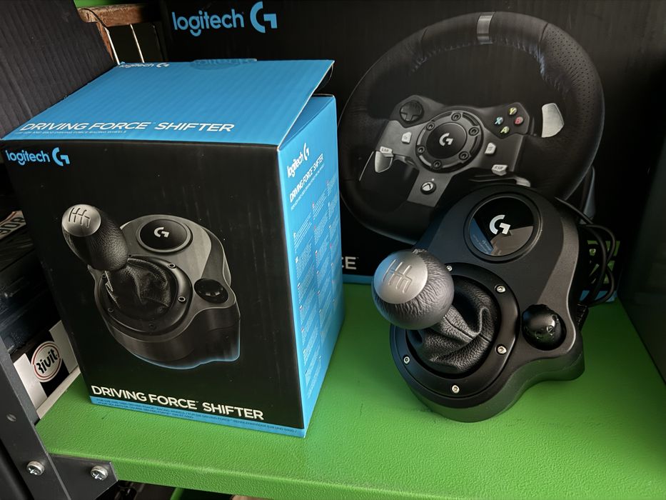 Комплект Logitech G920 Driving Force кермо + КПП (Shifter)