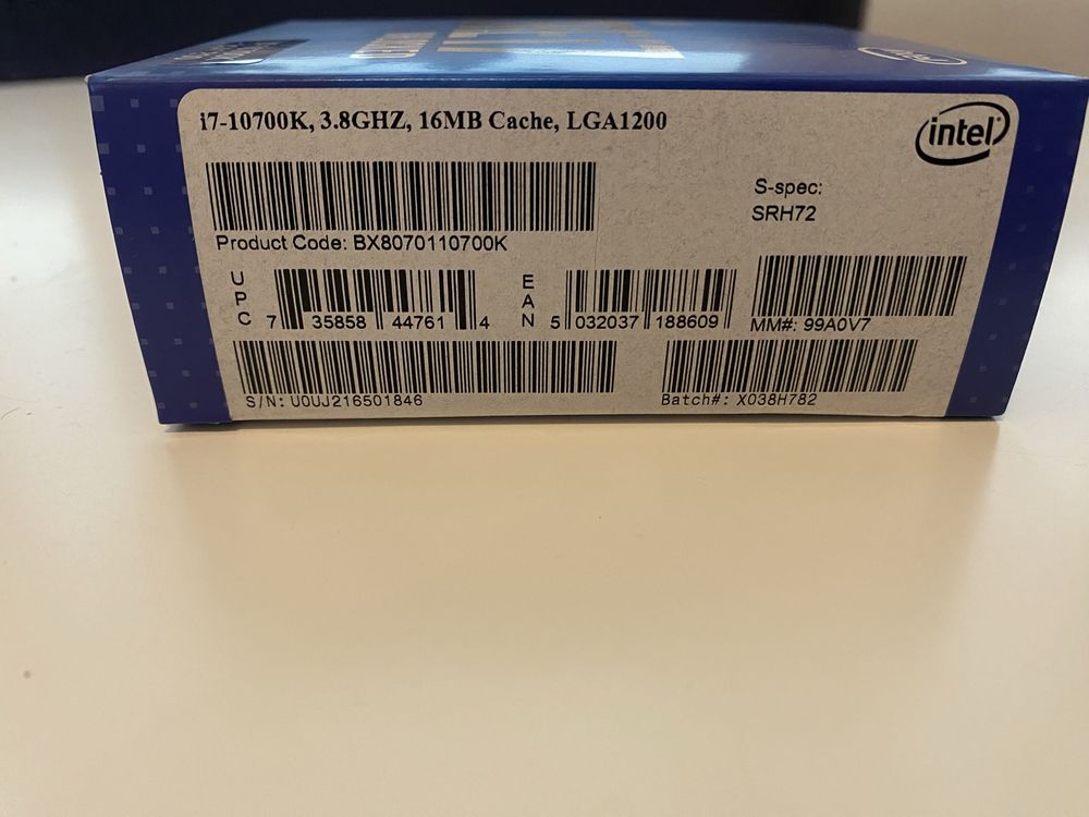 Intel Core i7-10700K – IGŁA! 8C/16T, 5.1GHz, LGA1200 Gaming Wydajny