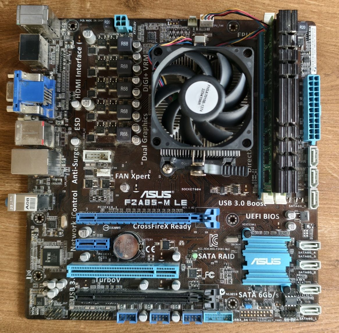 Збірка ASUS F2A85-M LE FM2 + DDR3 2133 8GB + Athlon A10