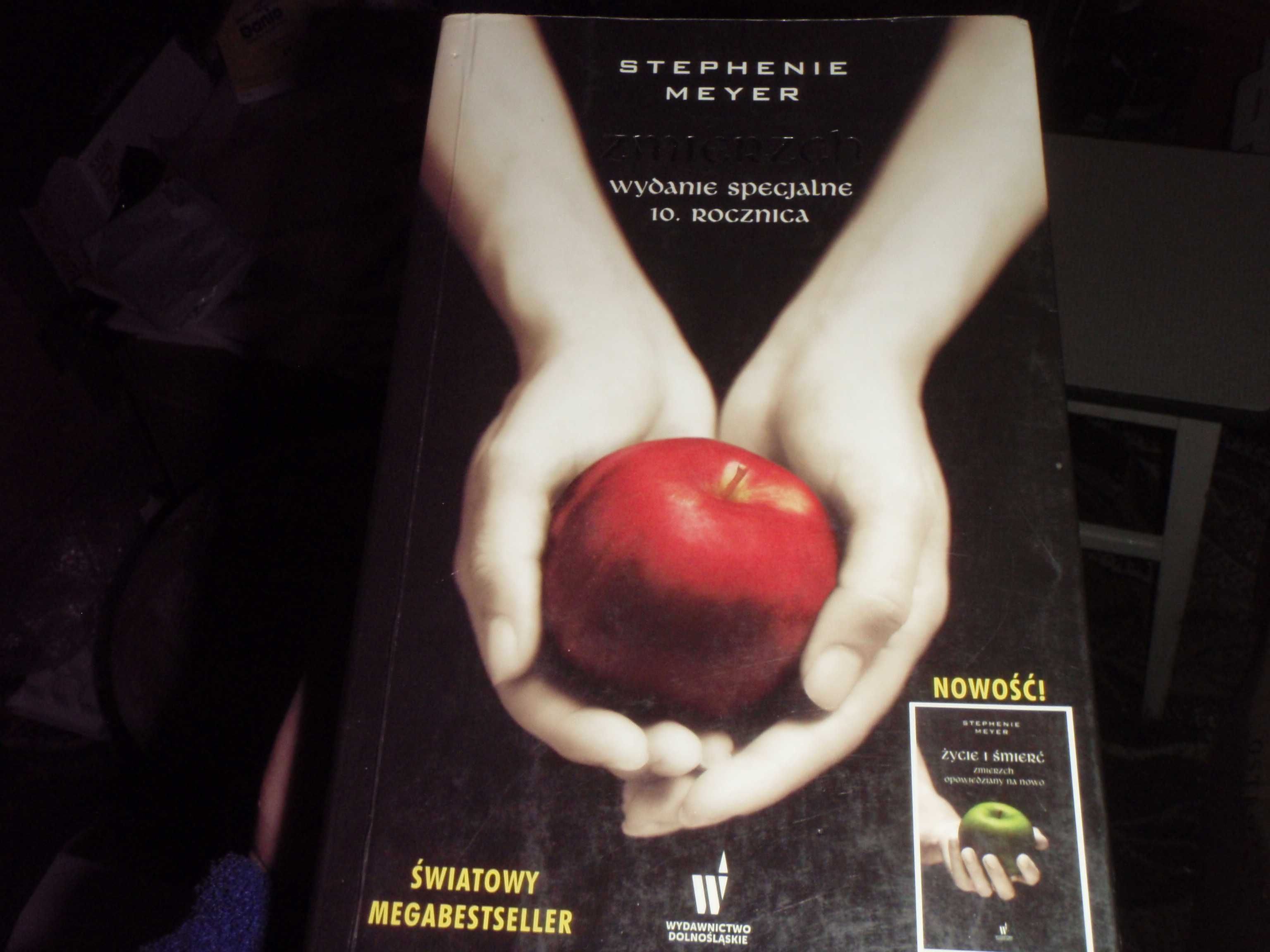 SAGA ZMIERZCH 4 tomy Stephenie Meyer cała seria +  Życie i Śmierć
