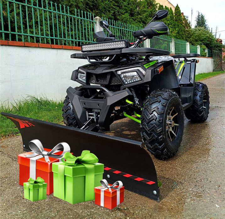 DUŻY Firmowy QUAD ASIX FOURCRAFT 250 ULTRA Nowy Gwarancja Wyciagarka