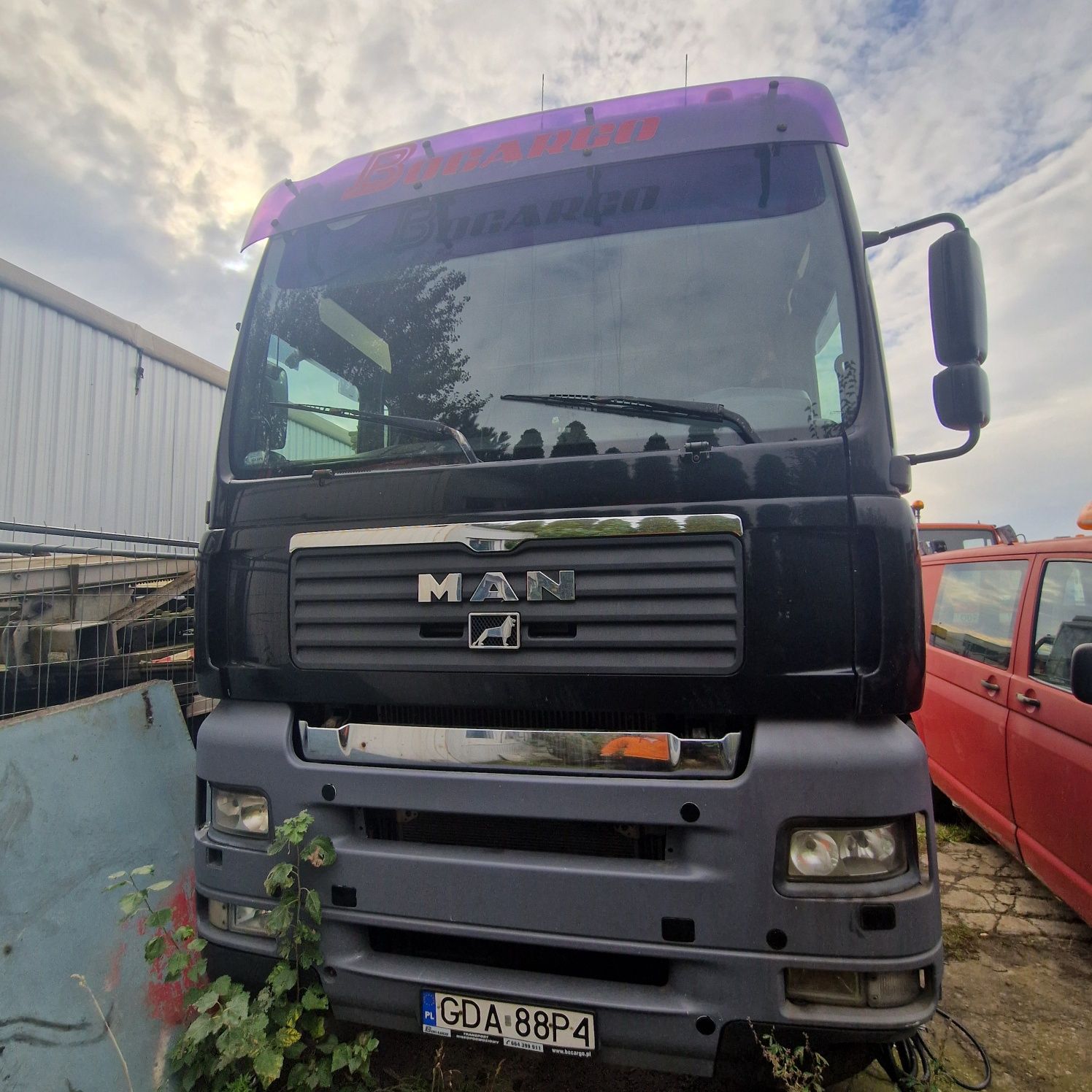Chłodnica Man tga tgx xxl wysoka kabina