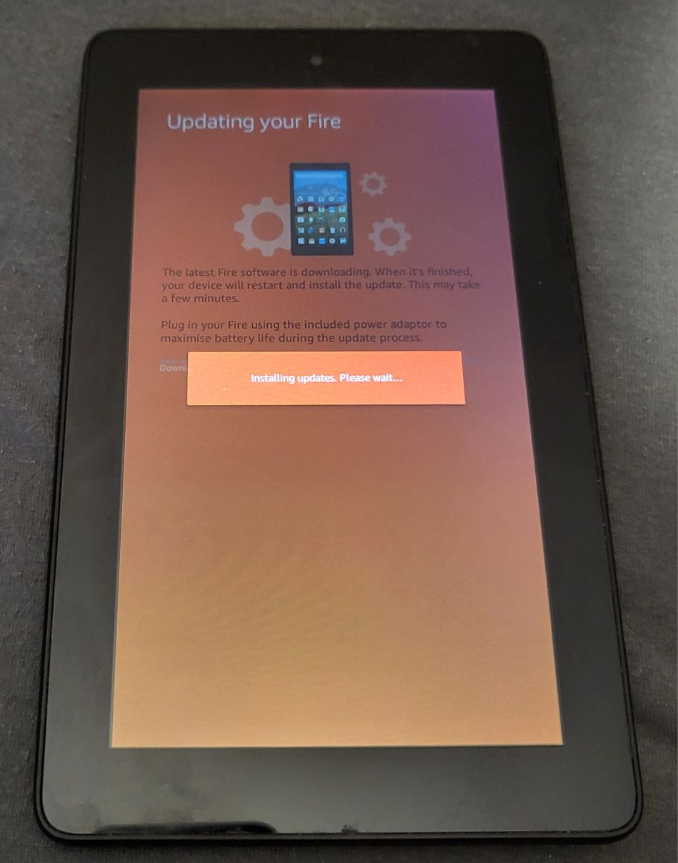 Tablet Amazon "7" fire, stan bardzo dobry. Okazja