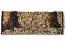 Tło Strukturalne do akwarium standard 150x60 cm.
