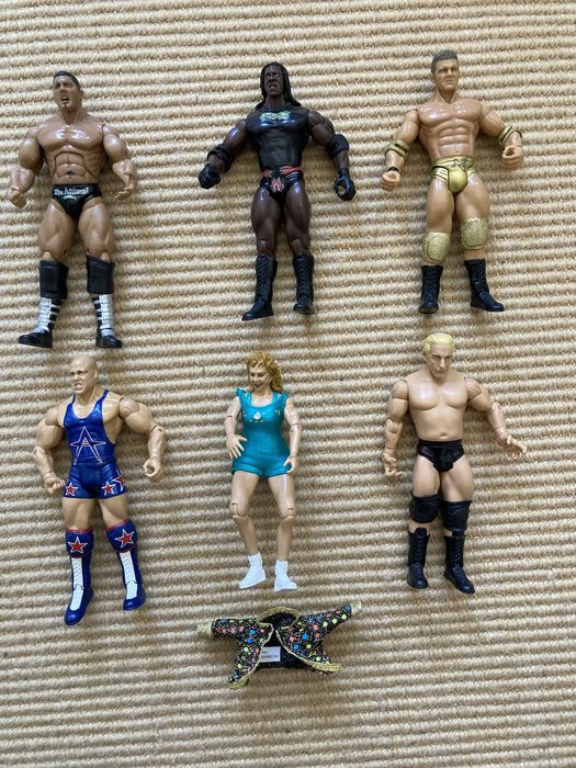 Lote 6 Figuras WWE