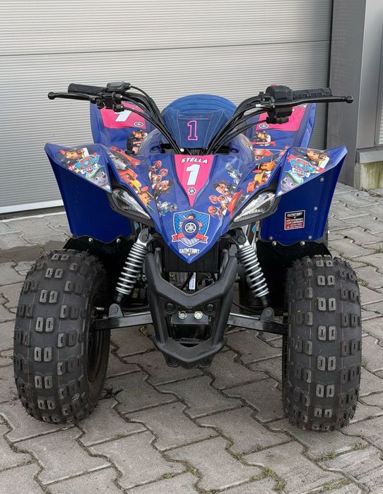 Quad Yamaha YZF 50 rok 2023, oklejenie Psi Patrol - stan bardzo dobry