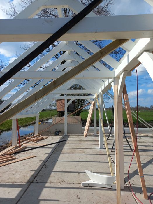 Wiaty ogrodowe Altany Tarasy Zadaszenia Ściany szkieletowe  Drewutnie