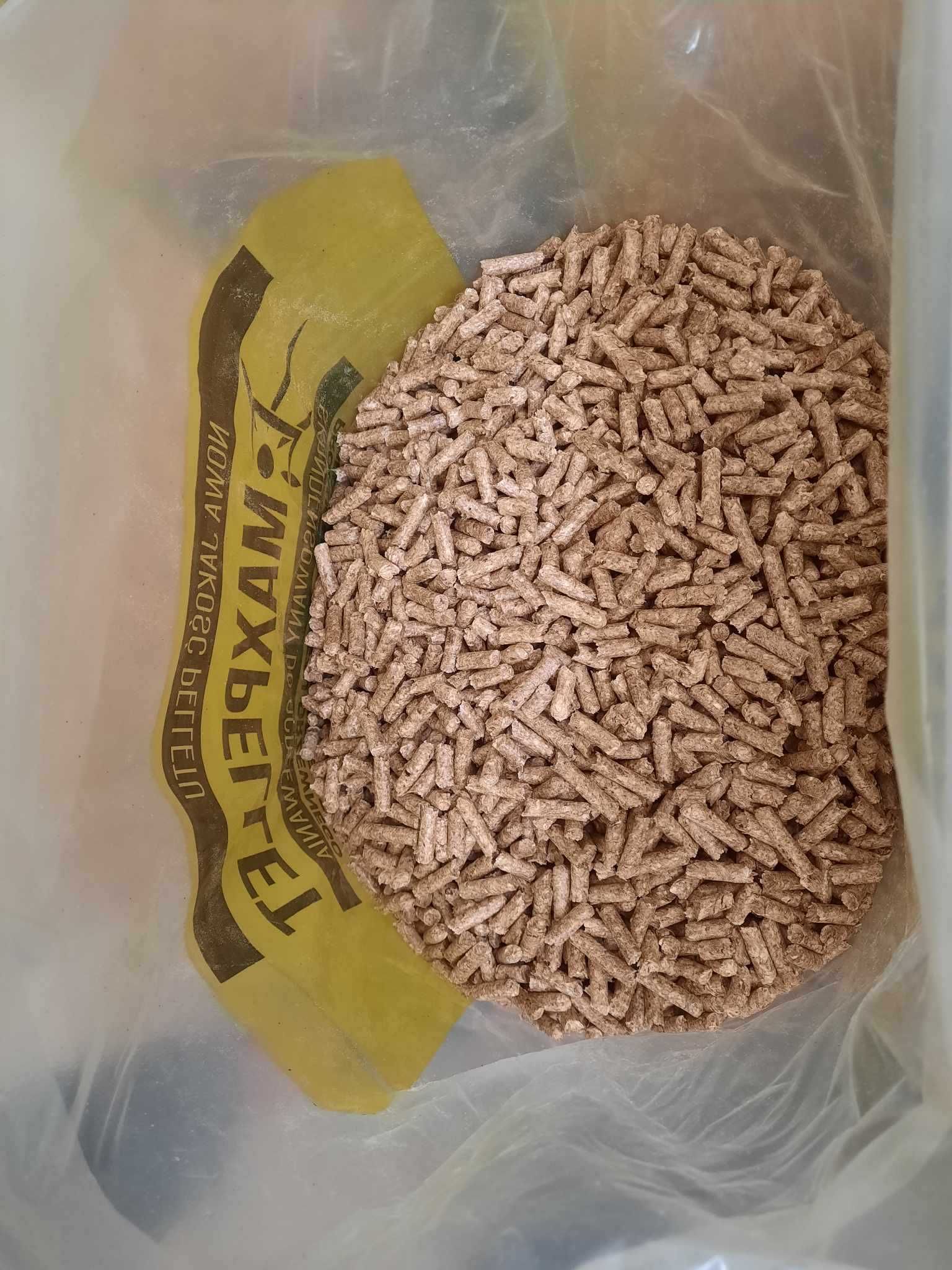 Pellet drzewny -sosnowy 6mm! 65x15kg