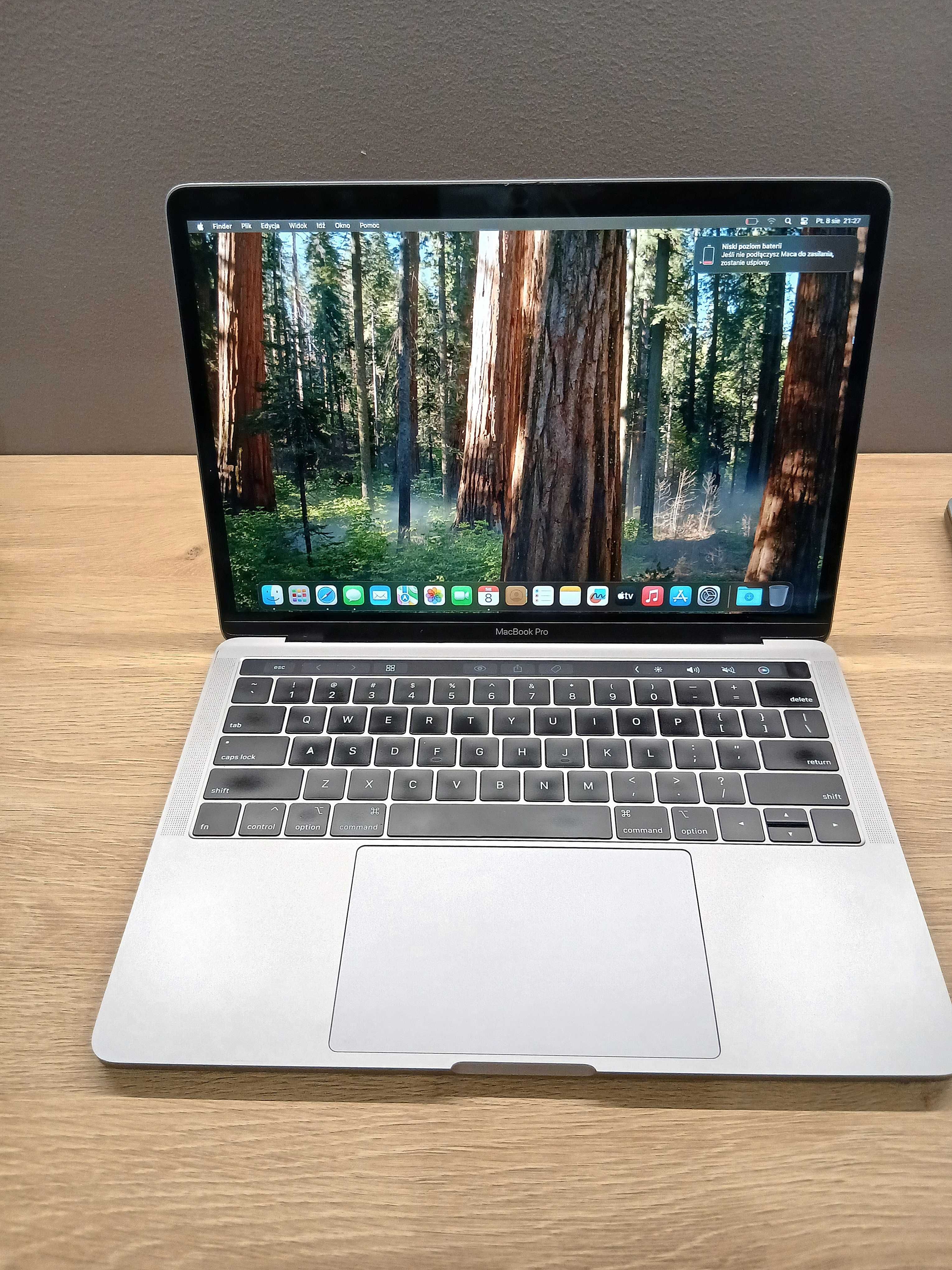 Apple Macbook Pro A1989 13.3" | intel core i7 8569u 2,8 ghz 16GB/512GB