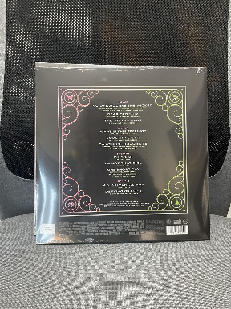 Wicked Ariana Grande Picture Disc Vinil