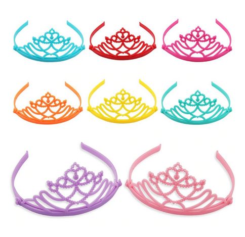 Bandoletes Orelhas Gato/Arcos Plástico Coloridos Menina