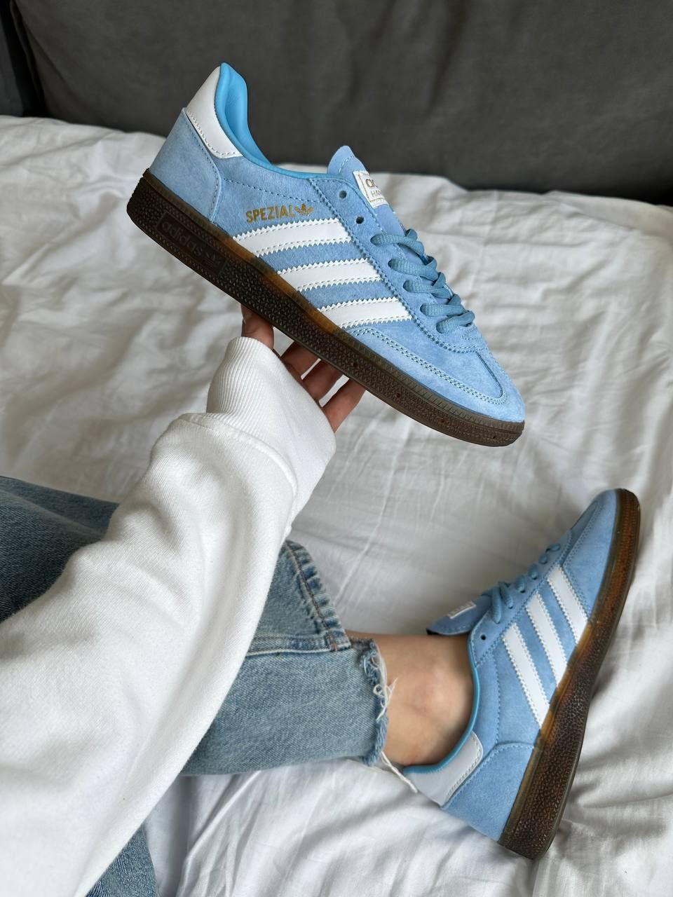 Кросівки Adidas Spezial handball blue р36-40