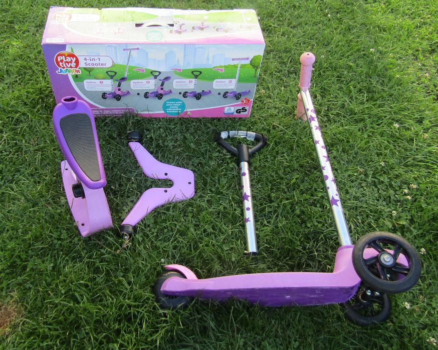 Hulajnoga z siedziskiem dla dzieci 4 w 1 PLAYTIVE