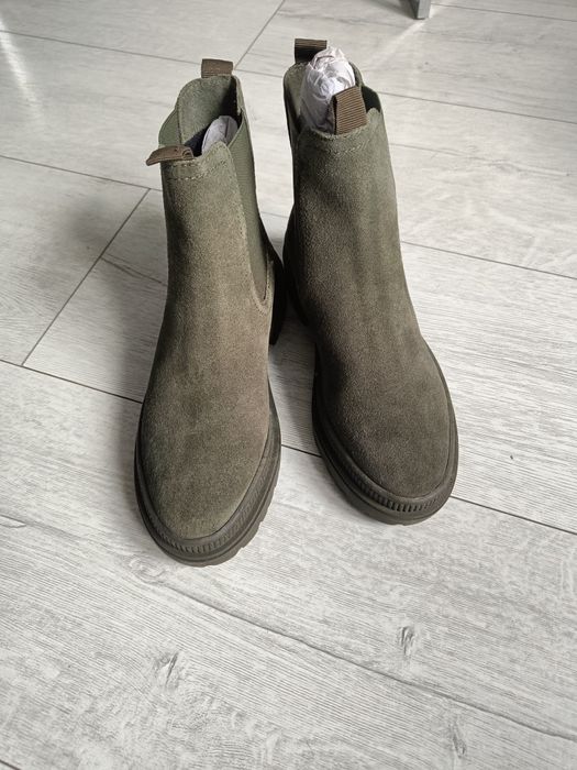 Buty skórzane Lasocki zimowe rozm 39