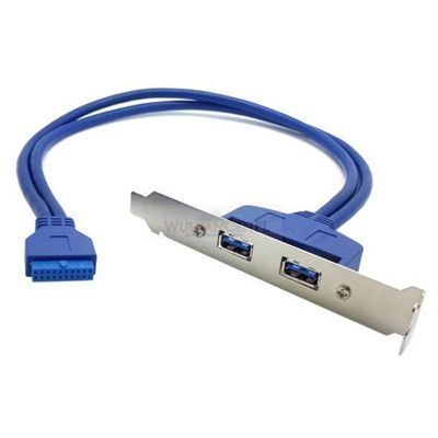 Śledź Rozdzielacz Usb 3,0 20Pin Na 2X Usb 3,0