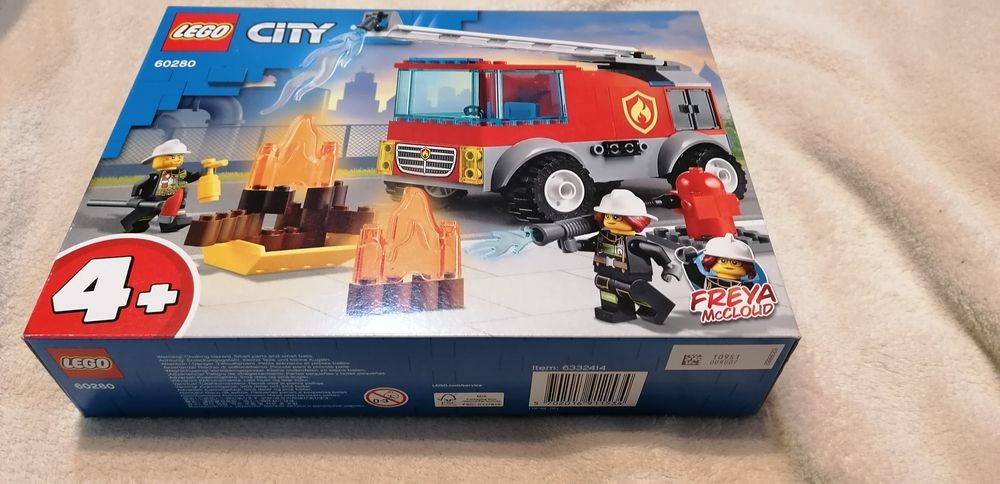 Lego 60280 wóz strażacki z drabiną