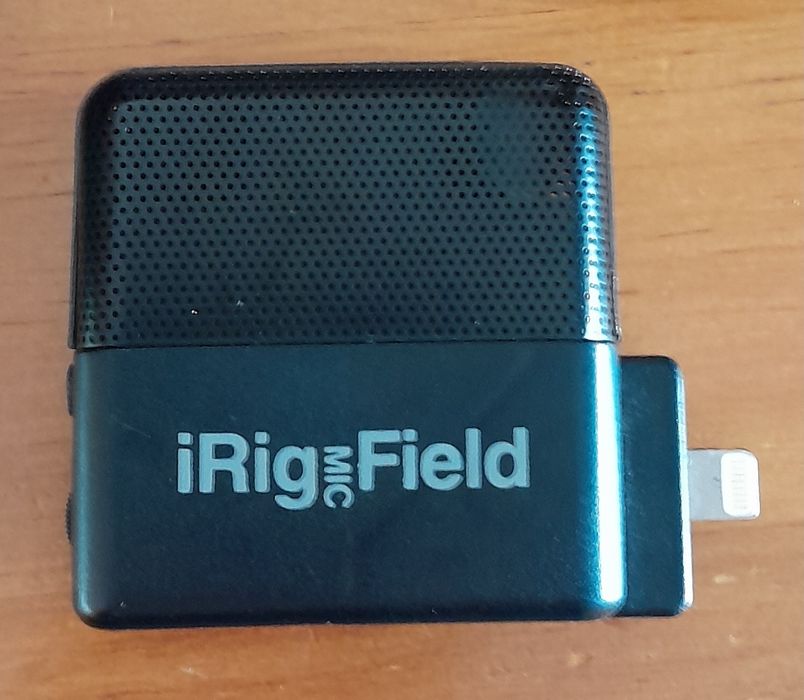 iRig Mic Field – microfone stereo Lightning para iPhone
