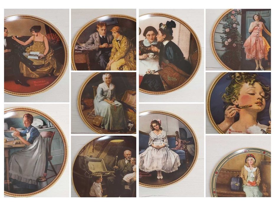 Колекційні декоративні тарілки вінтаж