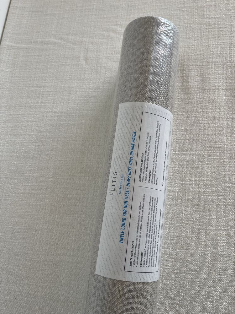 Papel de parede de marca de luxo Elitis, novo - 70% desconto