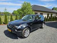 BMW X3 BMW X3 3.0i 231km Bezwypadkowy 1 lakier Xenon Navi Skora