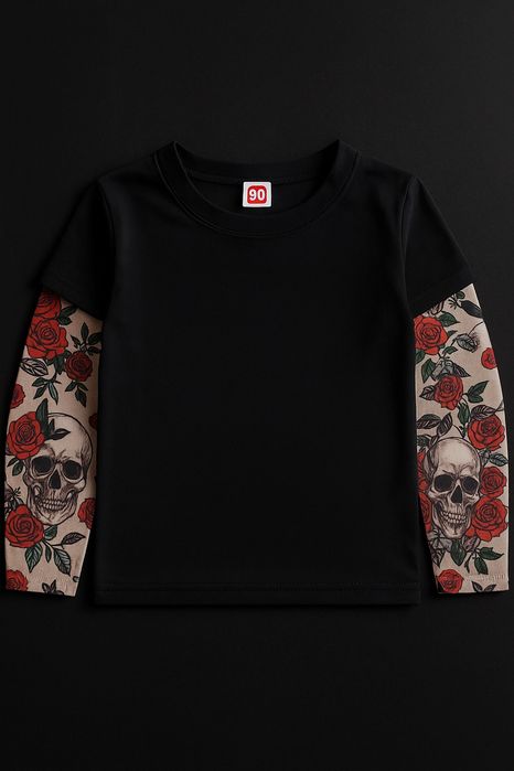 Дитячий лонгслів «тату»