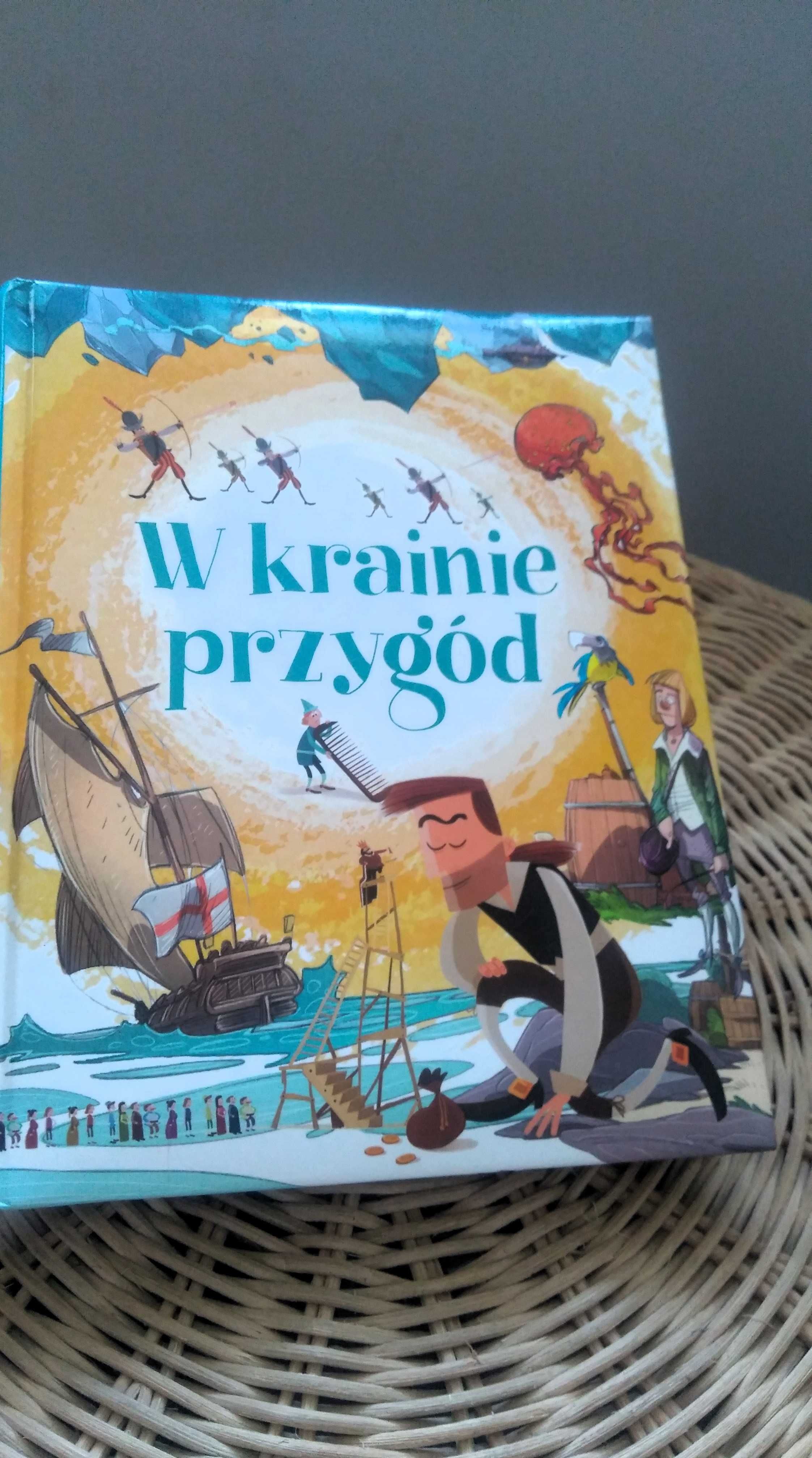 w krainie przygód twarda oprawa książka