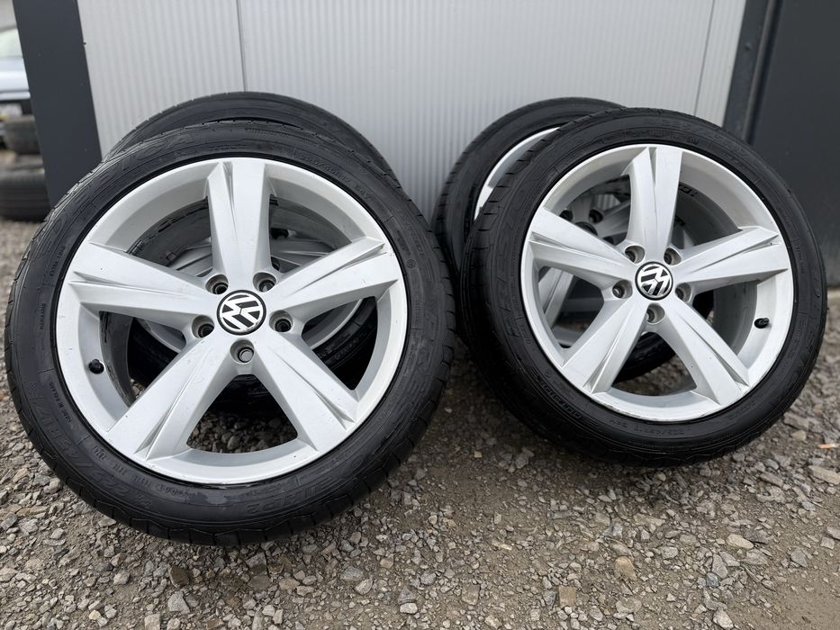 alufelgi vag 5x112 17 cali nowe opony debica presto 225/45R17