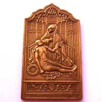 Medalha de Bronze Jesus Cristo Deposto da Cruz Pietà por JORGE COELHO