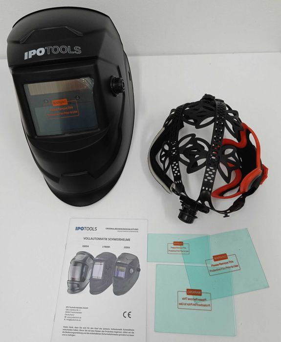 automatyczna przyłbica spawalnicza IPOTOOLS maska J500A
