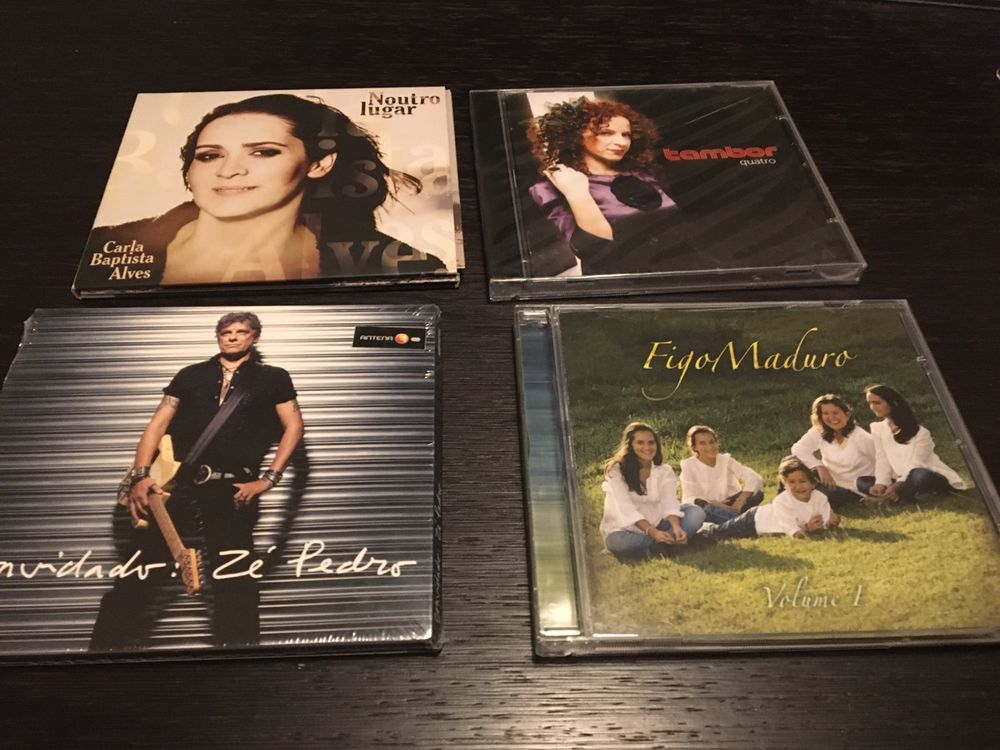 CDs musica portuguesa fado, pop, etc