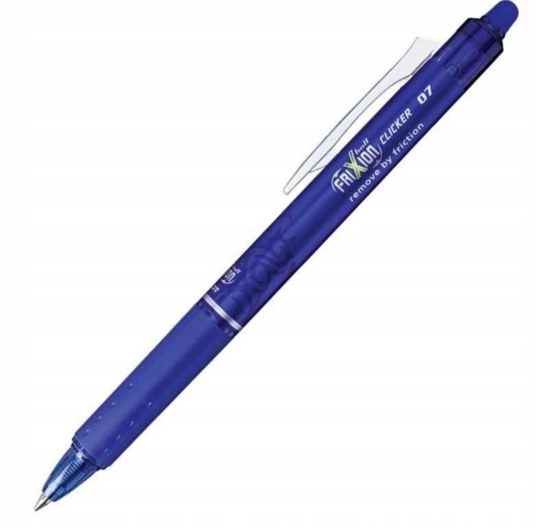 Długopisy PILOT FRIXON Clicker 07 niebieskie 12szt