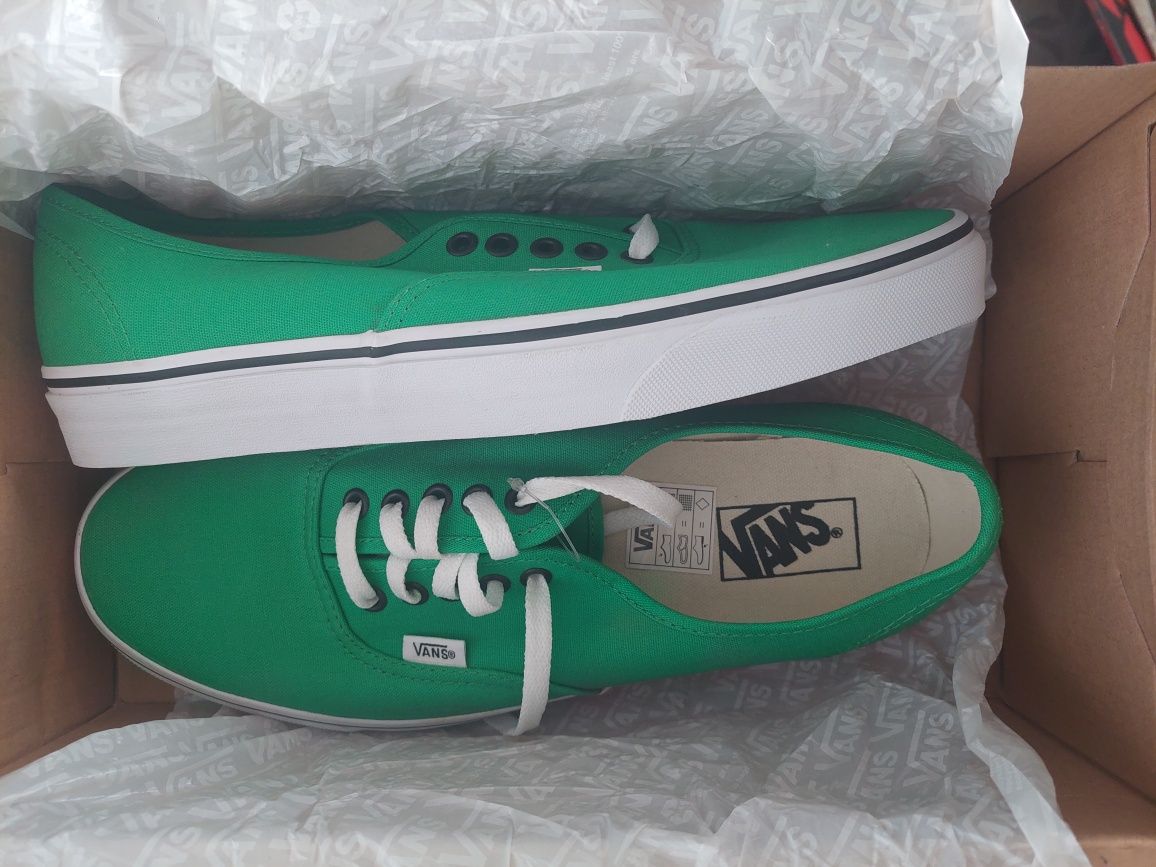 Buty Vans zielone rozmiar 44